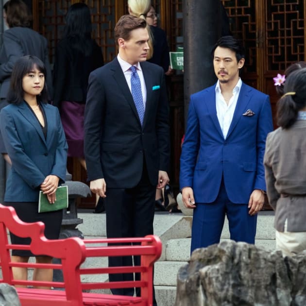 Blake At The Garden Dedication - Madam Secretary Season 5 Episode 7