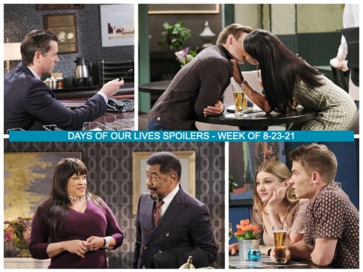 Spoilers for the Week of 8-23-21 - Days of Our Lives