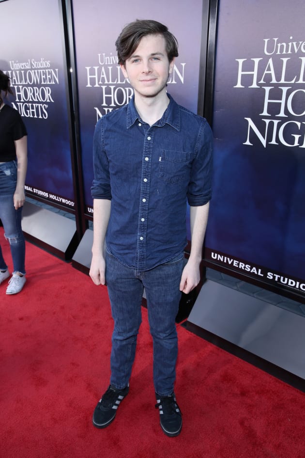 Chandler Riggs Attends Event TV Fanatic