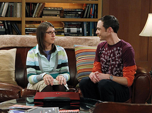 Amy with Sheldon