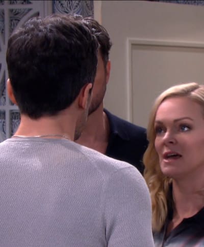 Shawn Confronts EJ and Belle - Days of Our Lives