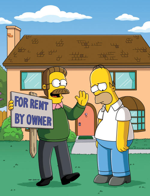 Flanders OWNS Homer
