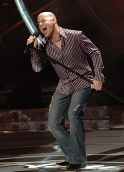 Chris Daughtry on American Idol Chris Daughtry on American Idol