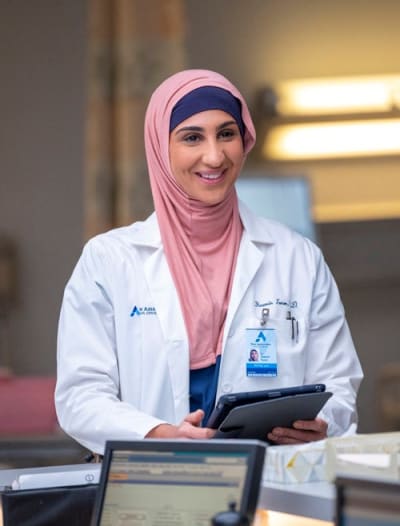Smiling Resident - New Amsterdam Season 4 Episode 11