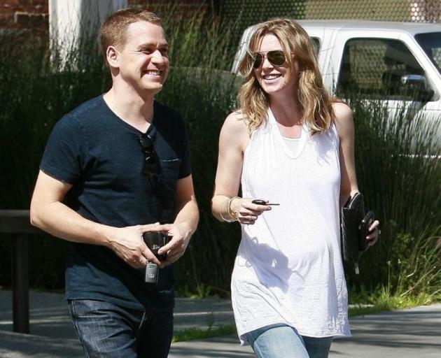 Ellen Pompeo and TR Knight