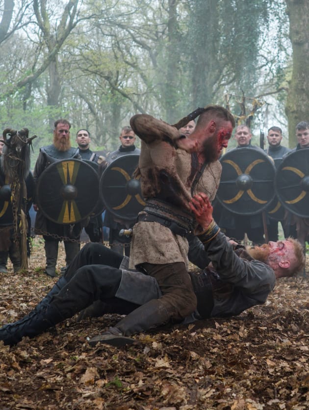 Ubbe in Combat - Vikings Season 5 Episode 19