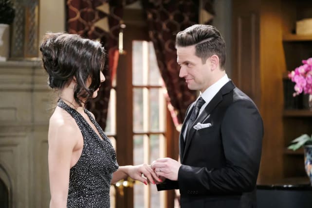 Stefan and gabi get ready to marry