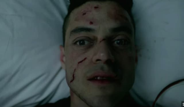 Elliot in pain mr robot s2e6