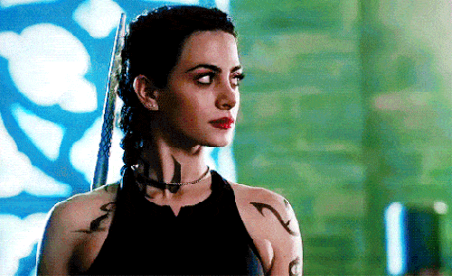Female characters with tattoos