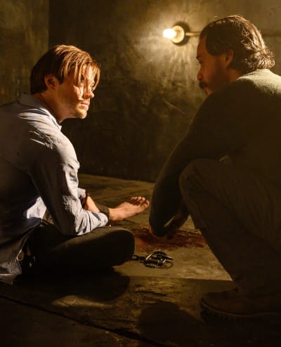 Connecting with the Junkyard Killer - Tall - Prodigal Son Season 1 Episode 11