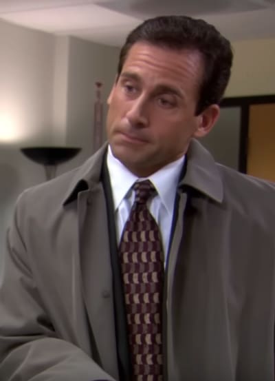 Michael con Pam - La Oficina