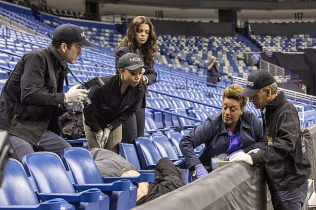 Death in a sports arena ncis new orleans