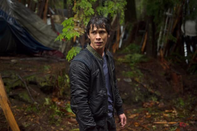 Bellamy Looks Goodbye