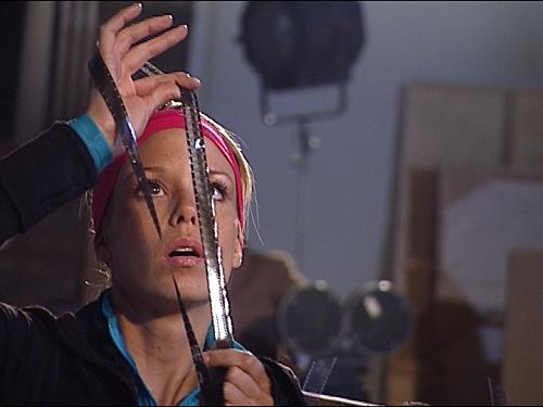 Jill Checks the Film