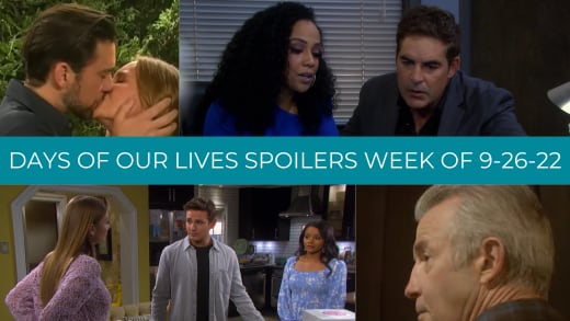 Spoilers for the Week of 9-26-22 - Days of Our Lives