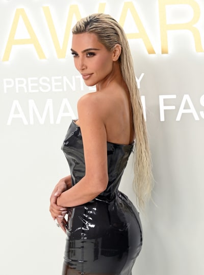 Kim Kardashian arrives for the 2022 Council of Fashion Designers of America, Inc.