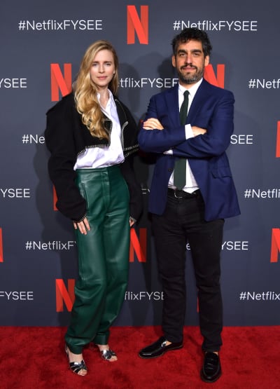  Brit Marling and Zal Batmanglij attends Netflix FYSEE Change In Focus