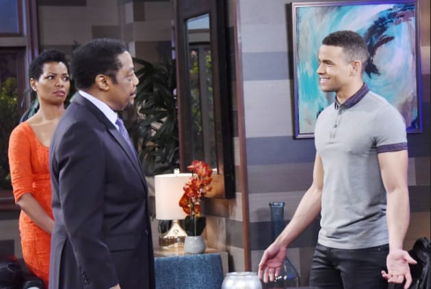 Abe Confronts Theo - Days of Our Lives