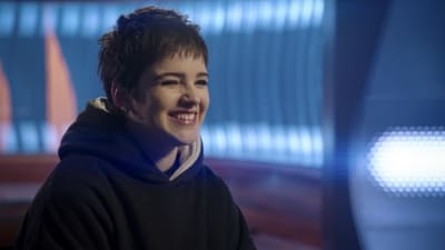 Blu del Barrio on Set - Star Trek: Discovery