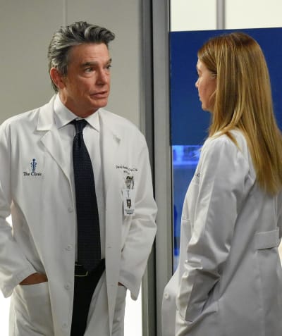 Serious Hamilton -tall - Grey's Anatomy Season 18 Episode 5