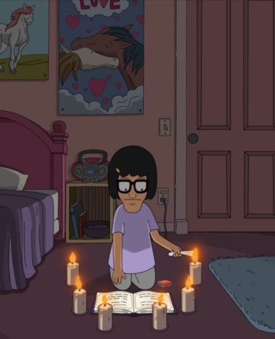 Tina Practicing Withccraft, Bob's Burgers