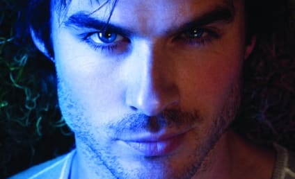 New Vampire Diaries Poster: Human, Hot Damon!