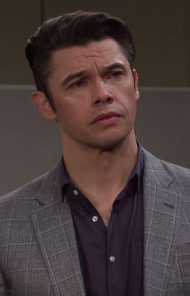Xander Mourns Victor - Days of Our Lives