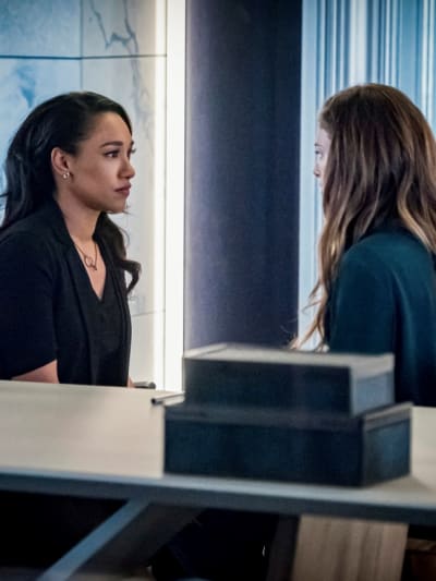 Iris and Eva - The Flash Season 6 Episode 17