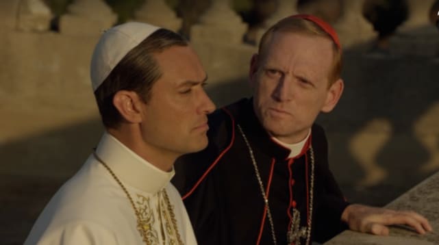 Lennys distraction the young pope