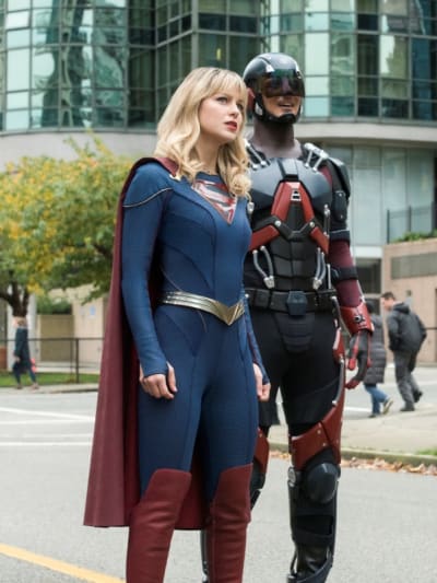 Kara Danvers and Ray Palmer - DC's Legends of Tomorrow Season 4 Episode 17