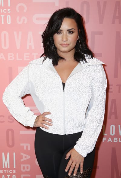 Demi Lovato Attends Fabletics Event