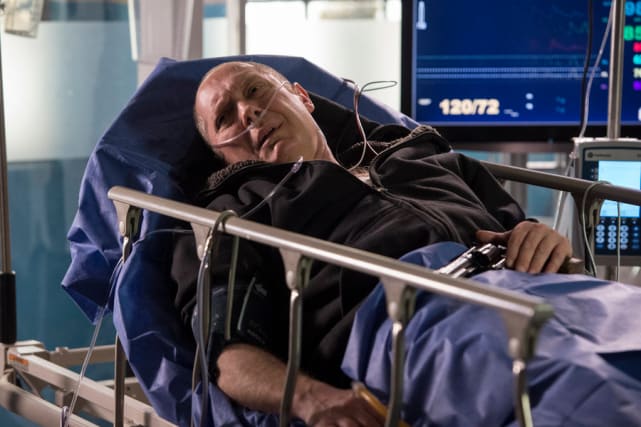 Fighting for his life the blacklist