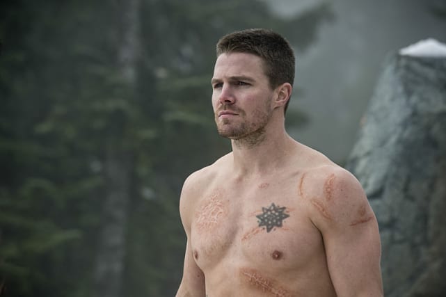 Whoops! My Shirt Fell Off. - Arrow Season 3 Episode 9