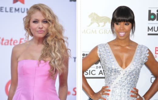 Paulina Rubio and Kelly Rowland