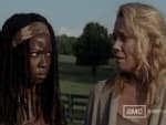 Andrea and Michonne
