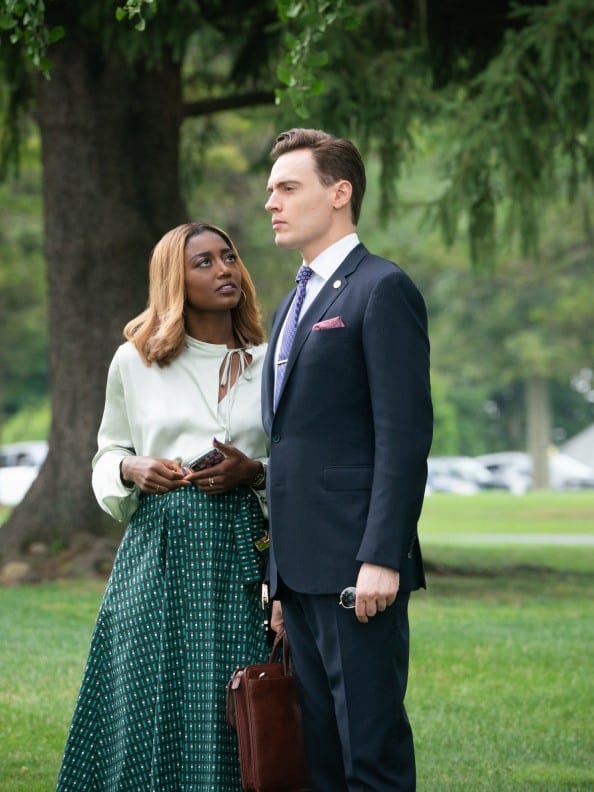 Daisy and Blake Talk - Madam Secretary Season 6 Episode 2