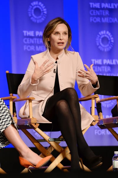 Calista Flockhart Attends Supergirl Event