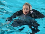Leslie Takes a Dip