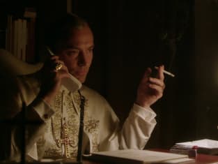 Smoking Pope - The Young Pope Season 1 Episode 9