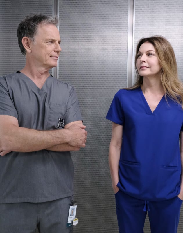 Going Down, Down, Down - Tall - The Resident Season 2 Episode 4