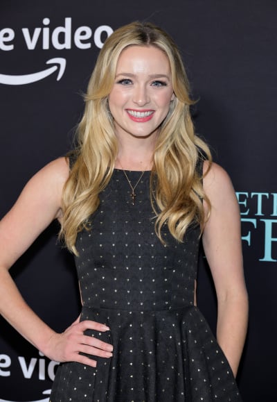 Greer Grammer attends the Los Angeles premiere of Prime Video's "Something From Tiffany's"