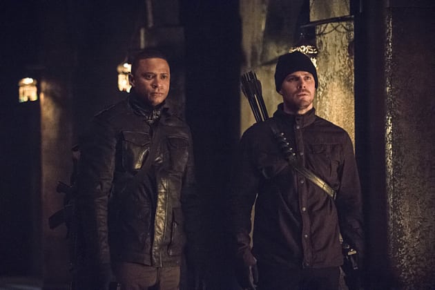 Looking on in Horror - Arrow Season 3 Episode 15