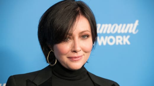 Actress Shannen Doherty attends Paramount Network Launch Party at Sunset Tower