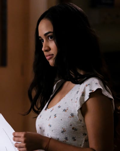 Lucia Side-Eye - Party of Five Season 1 Episode 2