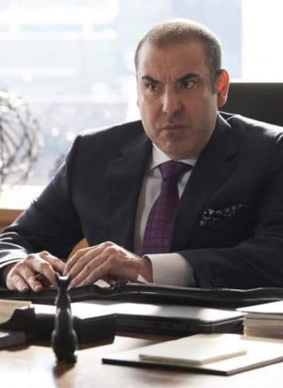 M2M Bespoke - In S2E9 Louis had a specific Brioni suit picked out for the  day he became senior partner. In S8E11 Louis becomes managing partner and  chose to wear an M2M