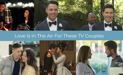 Love Is In The Air For These TV Couples 