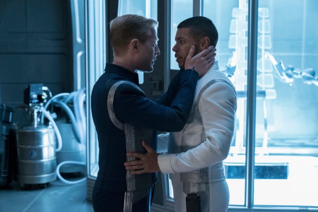 Hugh Culber and Paul Stamets (Star Trek Discovery)