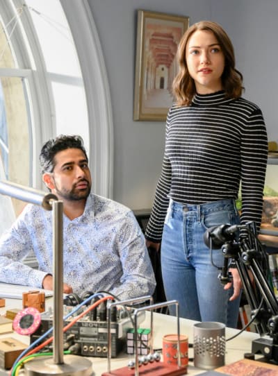Cara and Rakesh Chase a Lead - God Friended Me Season 2 Episode 18