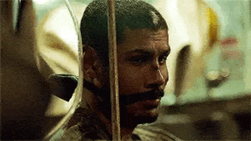 Gabriel Looks On - The 100 Season 6 Episode 11