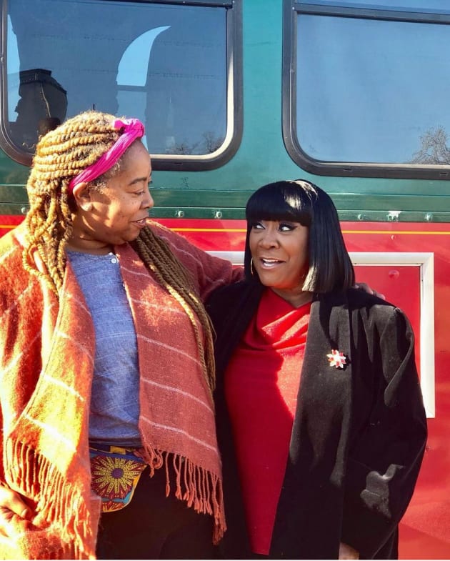 Angela Tucker and Pattie LaBelle